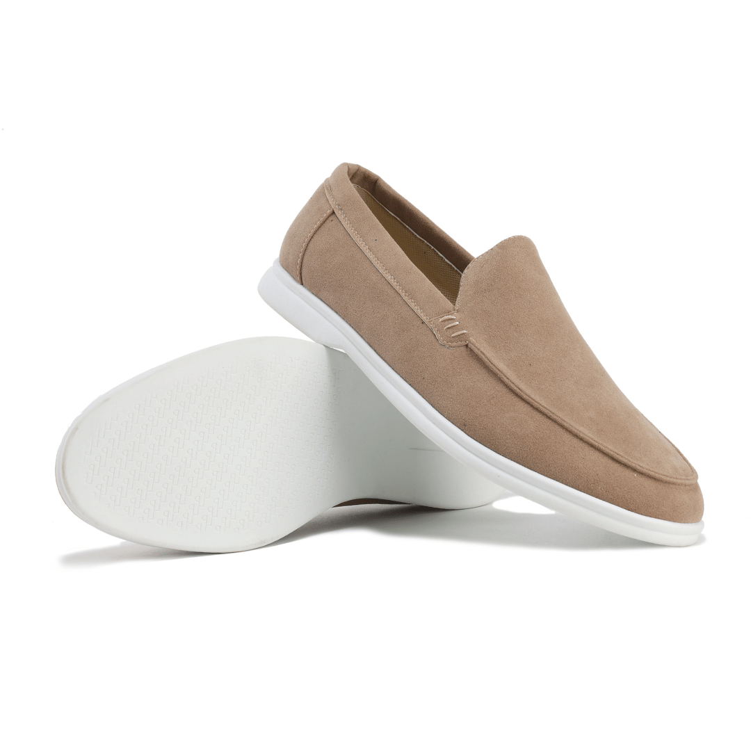 Luca Bianchi | Suede Slip-On Loafers with Effortless Comfort For Men