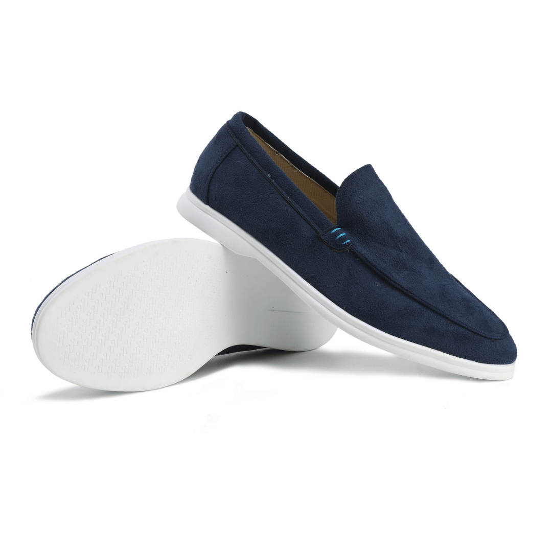 Luca Bianchi | Suede Slip-On Loafers with Effortless Comfort For Men