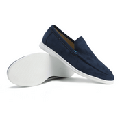Luca Bianchi | Suede Slip-On Loafers with Effortless Comfort For Men