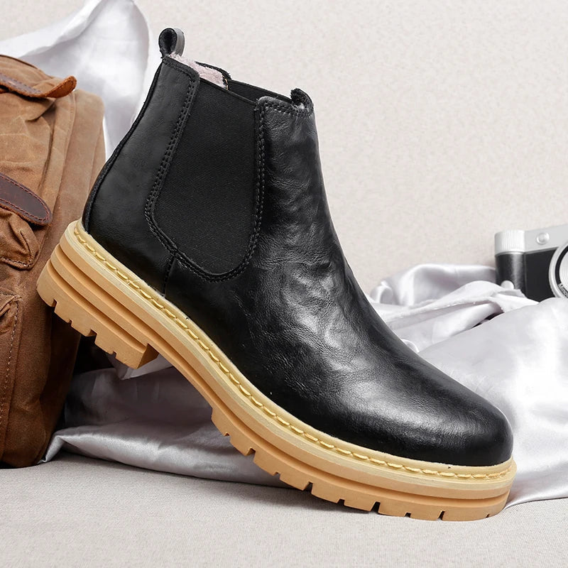 Marco DeLuca | Premium Leather Chelsea Boots For Men