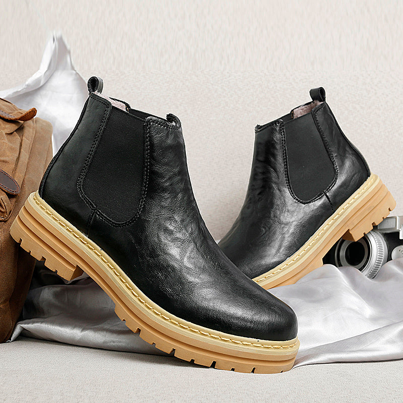 Marco DeLuca | Premium Leather Chelsea Boots For Men