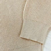 Men's Ribbed Half-Zip Knit Sweater — Winter Jumper Australia