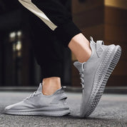 Lucas Young | Mesh Lace-Up Running Sneakers For Men
