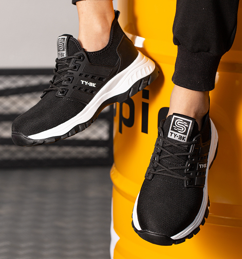 Lachlan Taylor | Mesh Lace-Up Safety Sneakers For Men