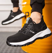 Lachlan Taylor | Mesh Lace-Up Safety Sneakers For Men