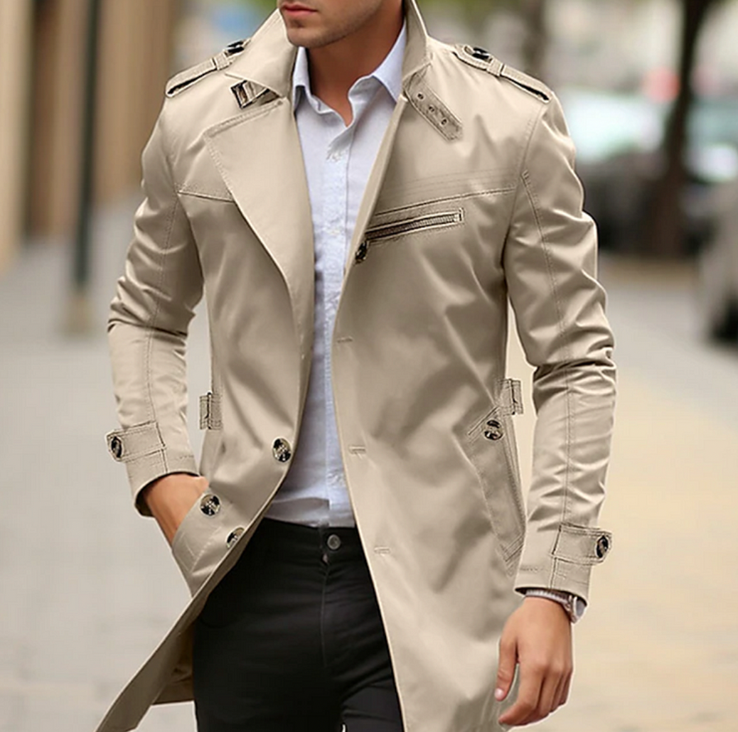 Mens-Slim-Fit-Trench-Coat-with-Epaulettes-Zip-Pocket-Long.png