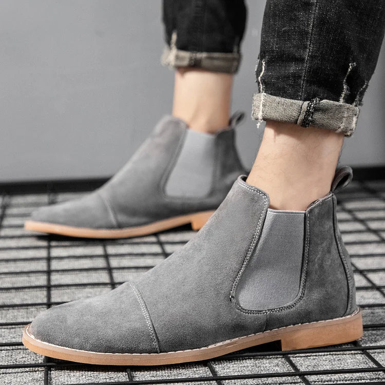Jack Thompson | Suede Chelsea Boots For Men