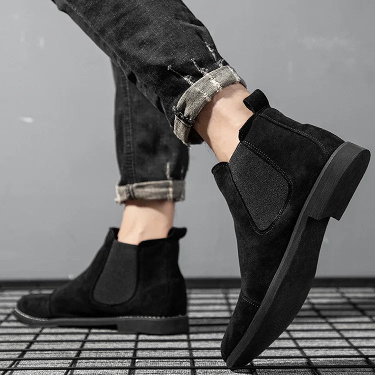 Jack Thompson | Suede Chelsea Boots For Men