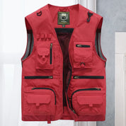 Luca Romano | Multi-Pocket Utility Vest For Men