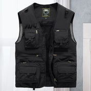 Luca Romano | Multi-Pocket Utility Vest For Men