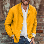Marco Bellini | Casual Linen Blazer For Men