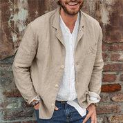 Marco Bellini | Casual Linen Blazer For Men