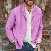 Marco Bellini | Casual Linen Blazer For Men
