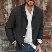 Marco Bellini | Casual Linen Blazer For Men