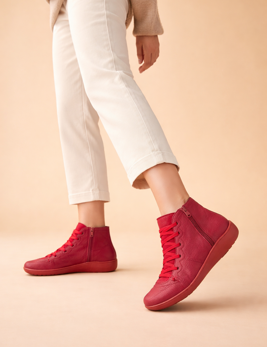 Alessia Romano | Urban Comfort Zip Boots For Women