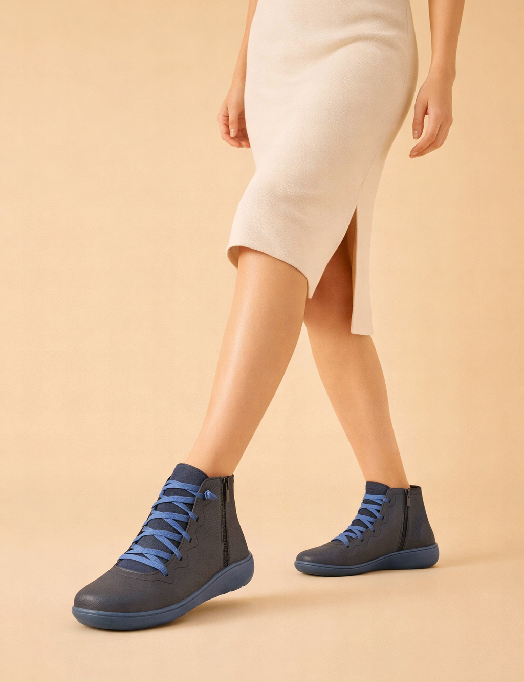 Alessia Romano | Urban Comfort Zip Boots For Women
