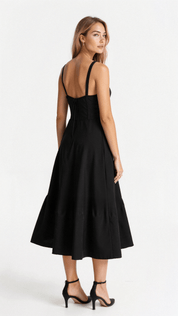 Isabella Monroe | Floral Corset Midi Dress For Women