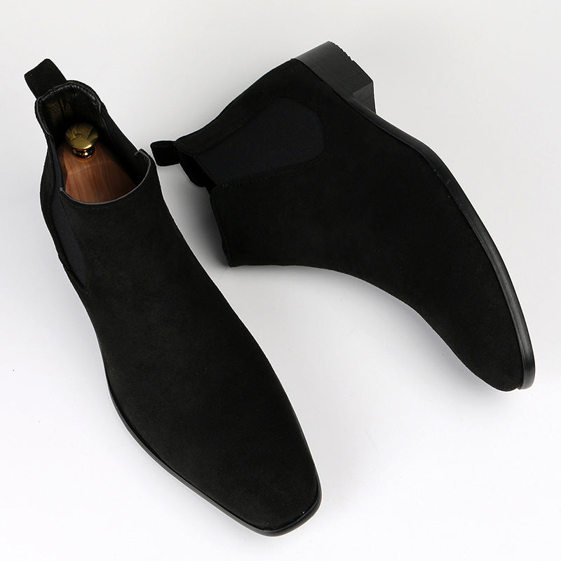 Charlotte Sinclair | Chelsea Suede Ankle Boots For Women