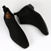 Charlotte Sinclair | Chelsea Suede Ankle Boots For Women
