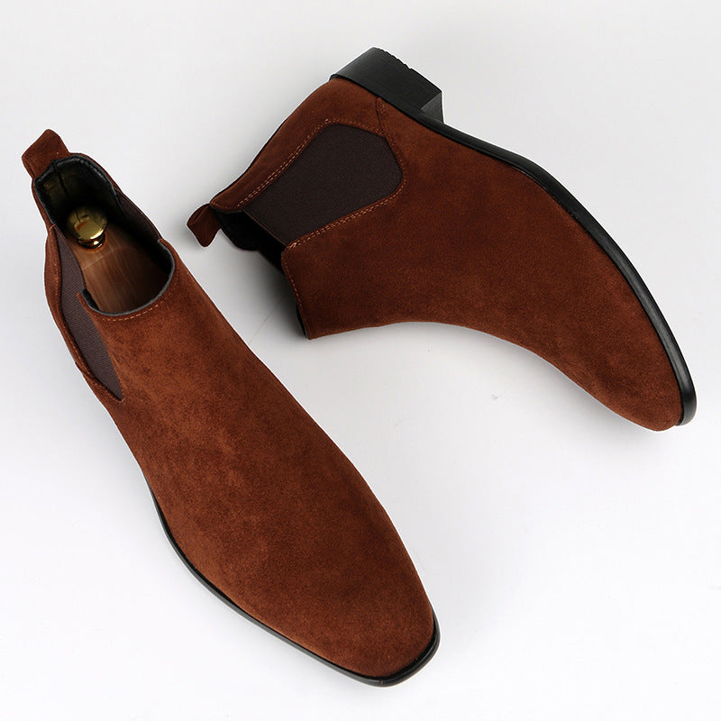 Charlotte Sinclair | Chelsea Suede Ankle Boots For Women