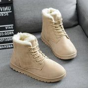 Sienna Laurent | Winter Fur Lined Boots For Women