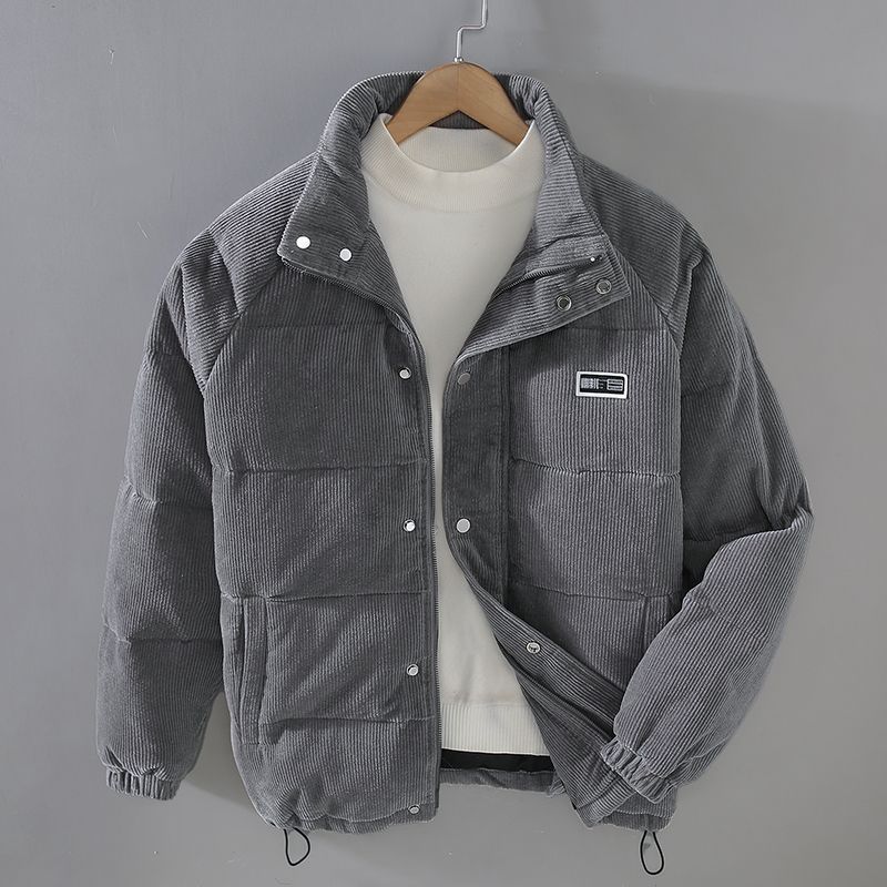 Ethan Gallagher | Men's Corduroy Puffer Jacket For Men