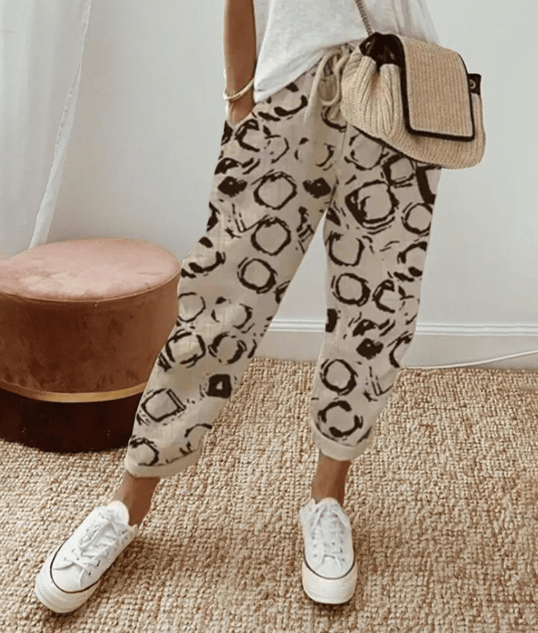 Bridget Callahan | Striped Linen Trousers For Women