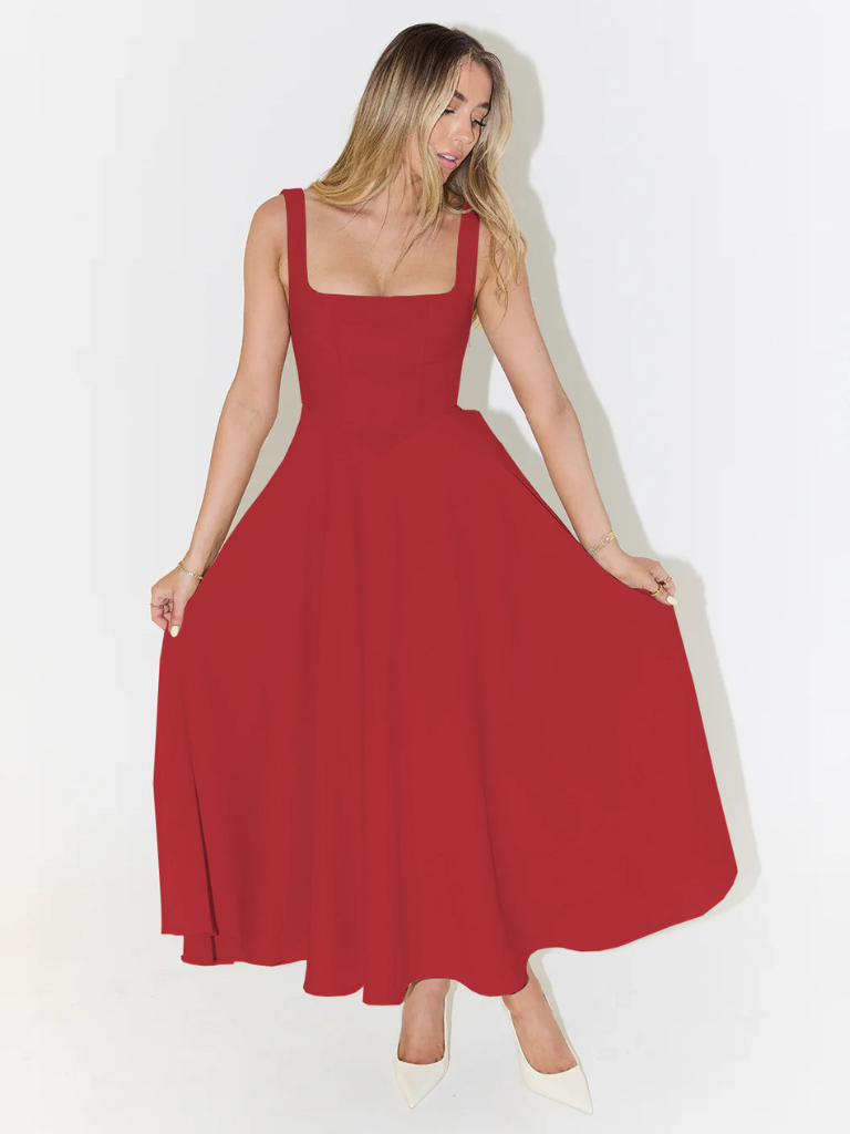 Elena Bellucci | Elegant Flow Maxi Dress For Women