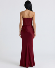 Isabella Romano | Elegant Strapless Maxi Dress For Women
