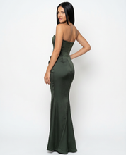 Isabella Romano | Elegant Strapless Maxi Dress For Women