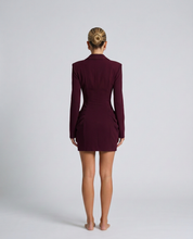 Elena Rossi | White Blazer Mini Dress For Women