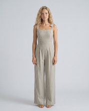 Isabelle Monroe | Striped Wide Leg Jumpsuit For Women