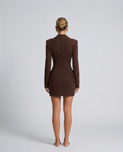 Elena Rossi | White Blazer Mini Dress For Women