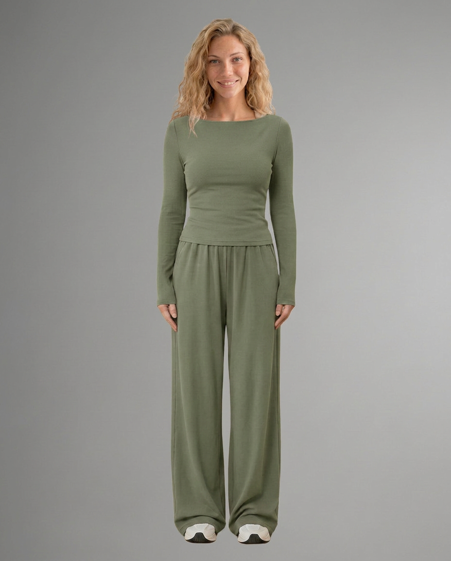 Elena Rossi | Minimalist Lounge Set For Women