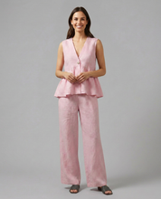 Elena Rossi | Elegant Wide Leg Set For Women
