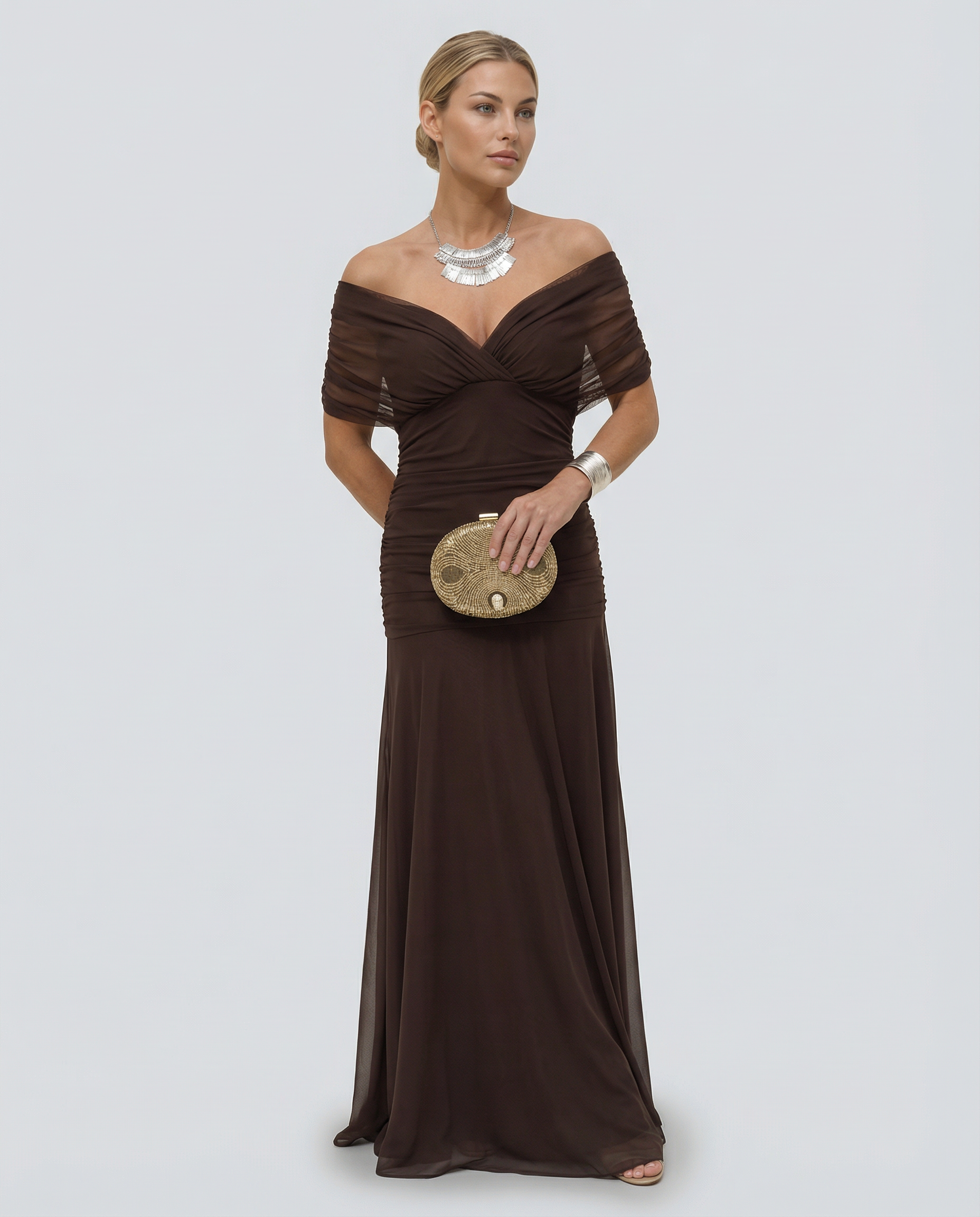 Vivienne Laurent | Off Shoulder Maxi Dress For Women