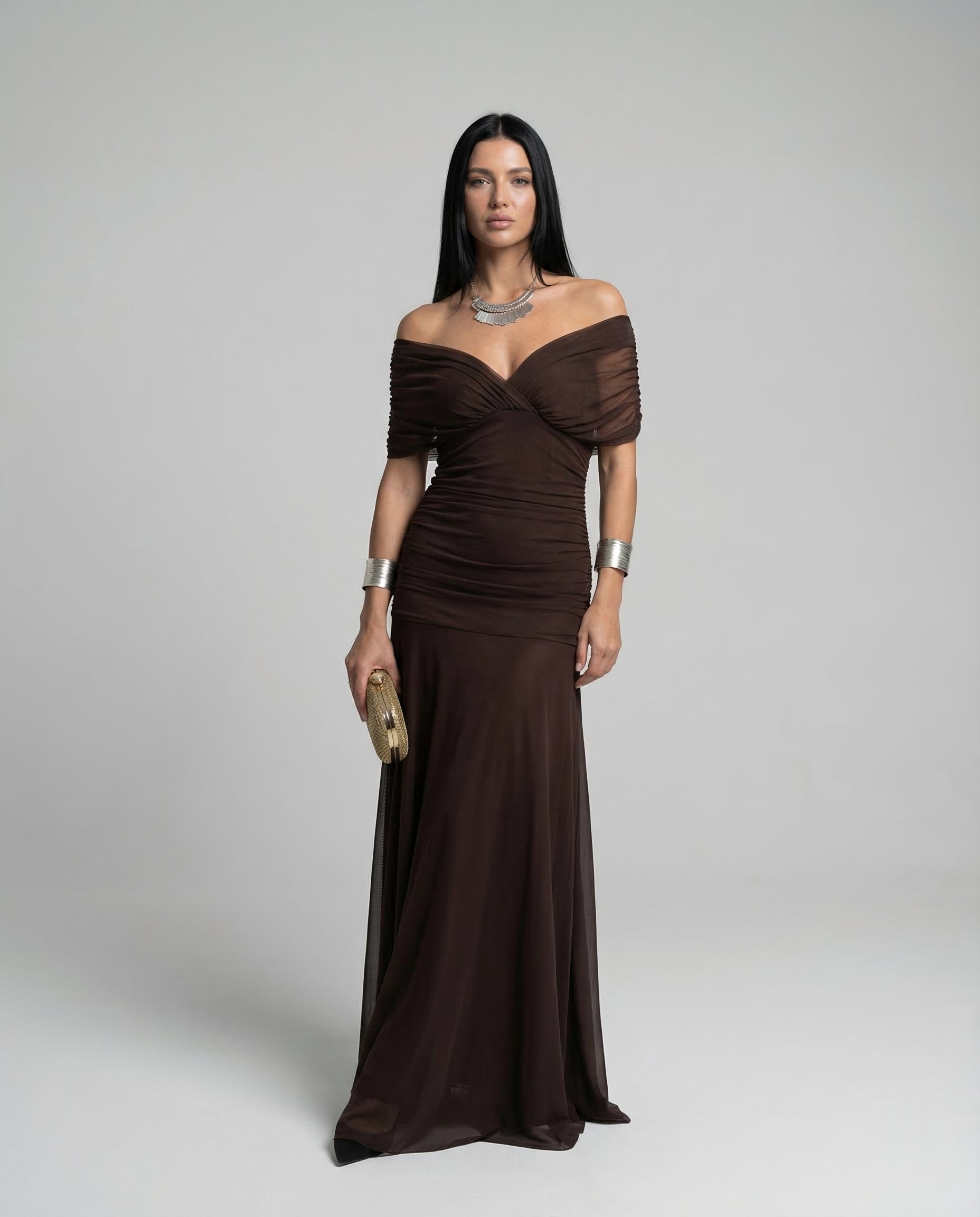 Vivienne Laurent | Off Shoulder Maxi Dress For Women
