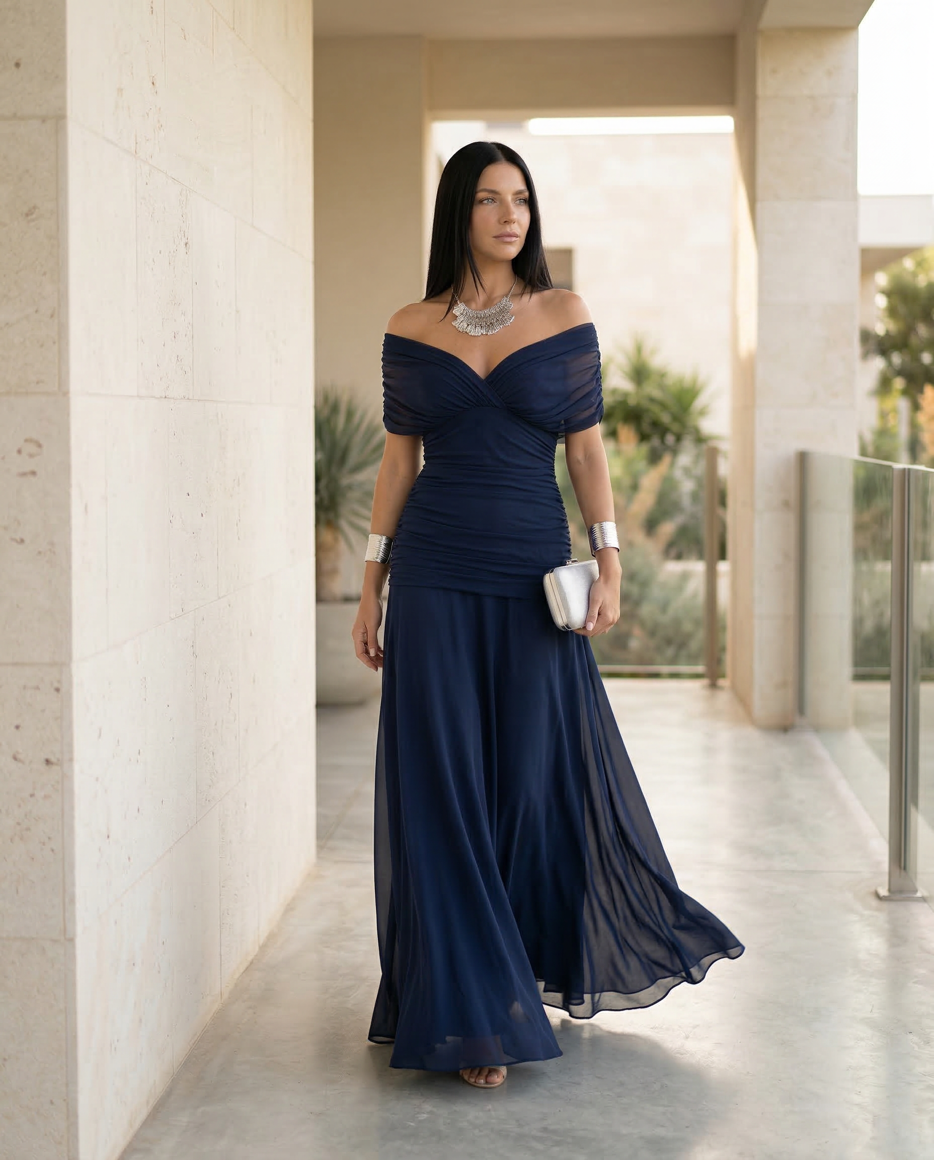 Vivienne Laurent | Off Shoulder Maxi Dress For Women