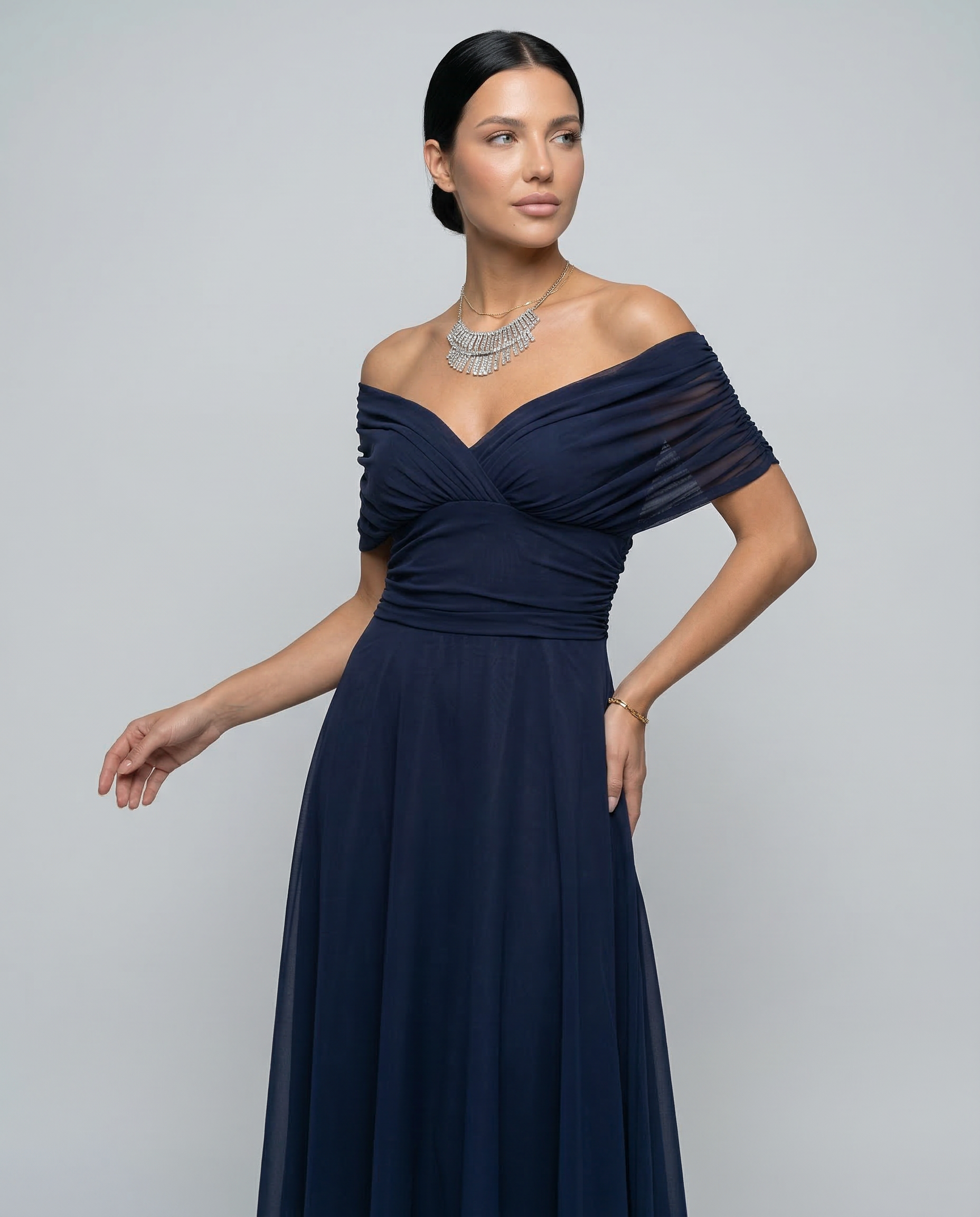 Vivienne Laurent | Off Shoulder Maxi Dress For Women