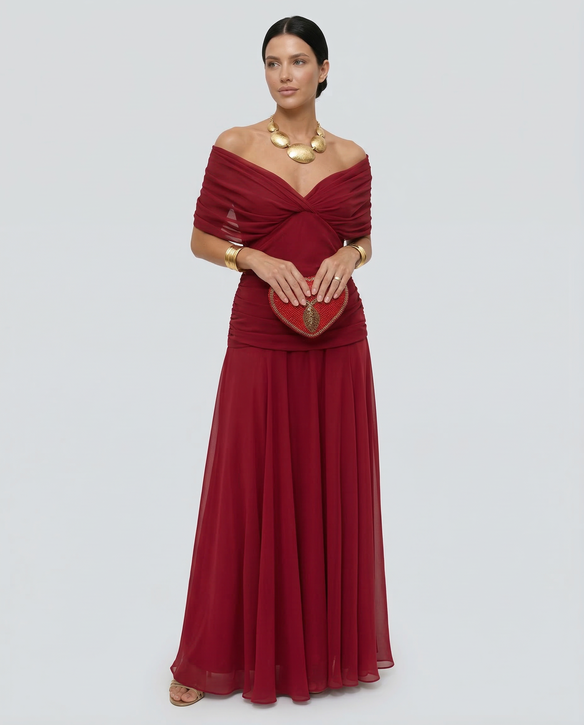 Vivienne Laurent | Off Shoulder Maxi Dress For Women