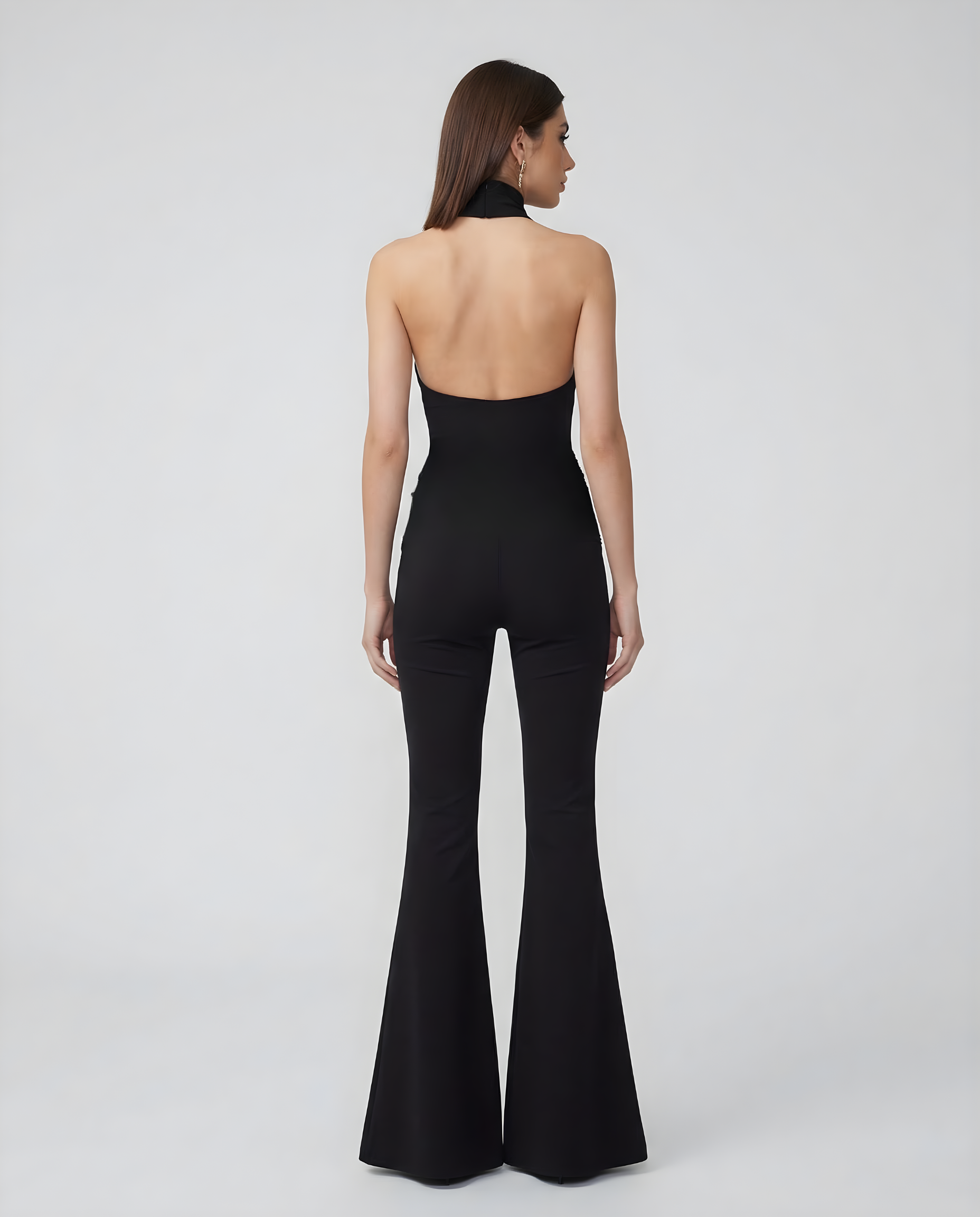 Camille Moretti | Sculpted Evening Jumpsuit For Women