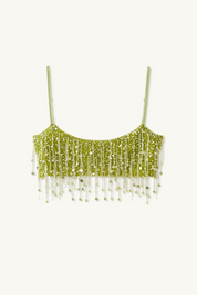 Olivia Rafferty | Sequin Tassel Two-Piece Set For Women