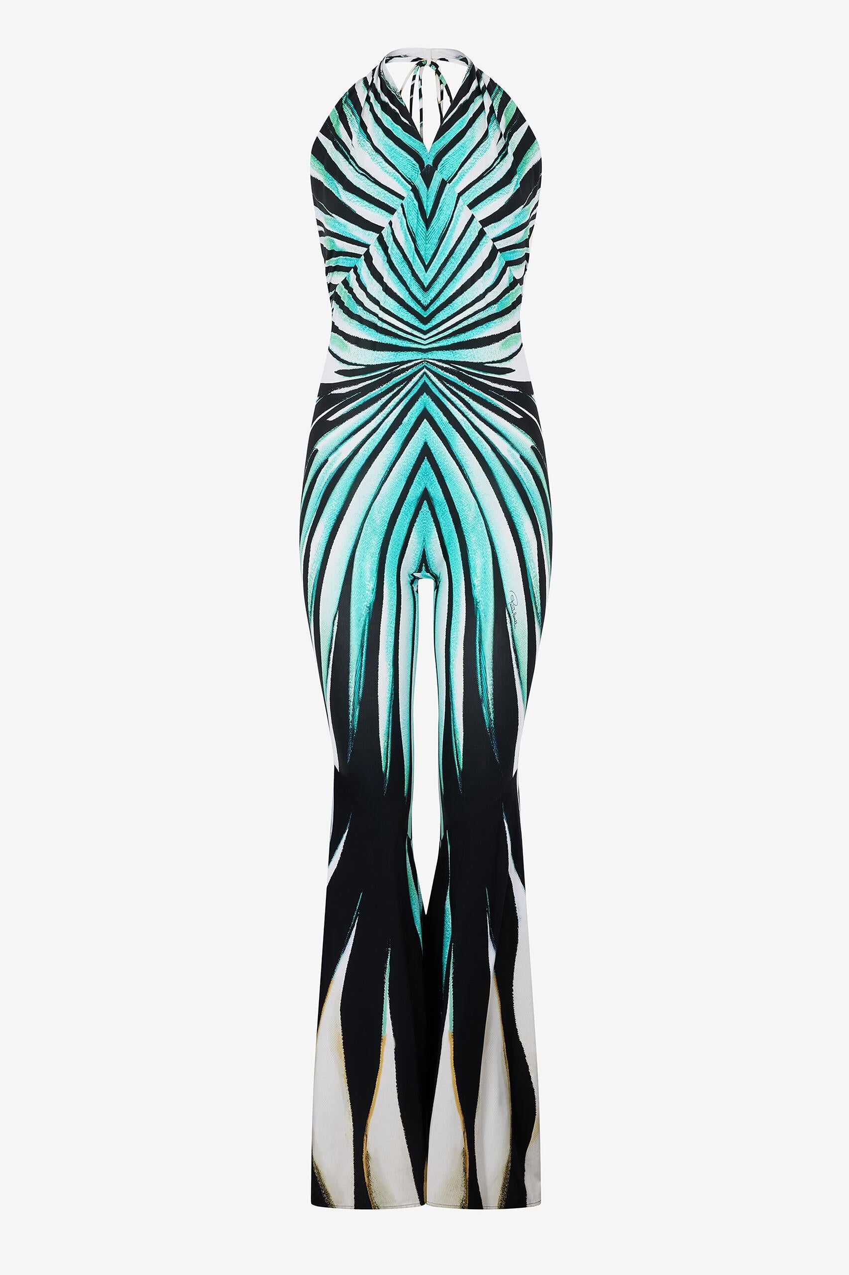 Harper Tindall | Printed Halter Neck Jumpsuit For Women