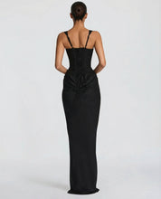 Sienna Laurent | Satin Corset Maxi Dress For Women