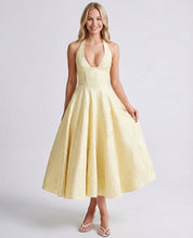 Elena Bellucci | Vintage Halter Midi Dress For Women