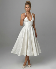 Elena Bellucci | Vintage Halter Midi Dress For Women