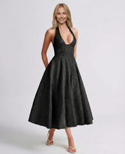 Elena Bellucci | Vintage Halter Midi Dress For Women