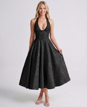 Elena Bellucci | Vintage Halter Midi Dress For Women