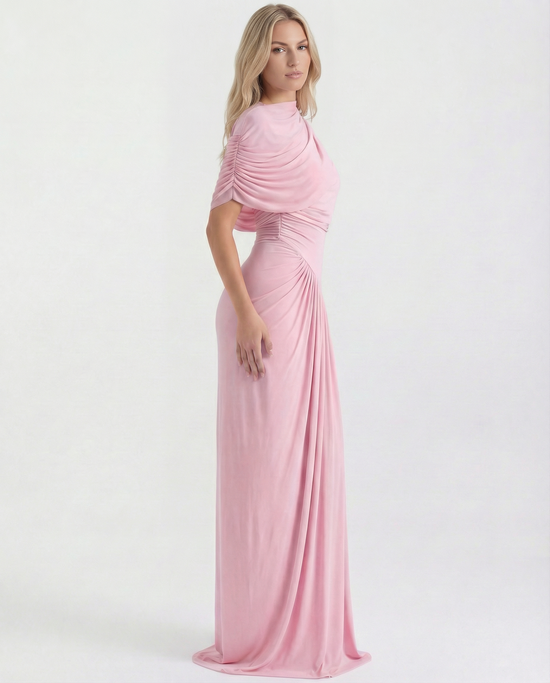 Elena Whitmore | Off Shoulder Maxi Evening Dress For Women