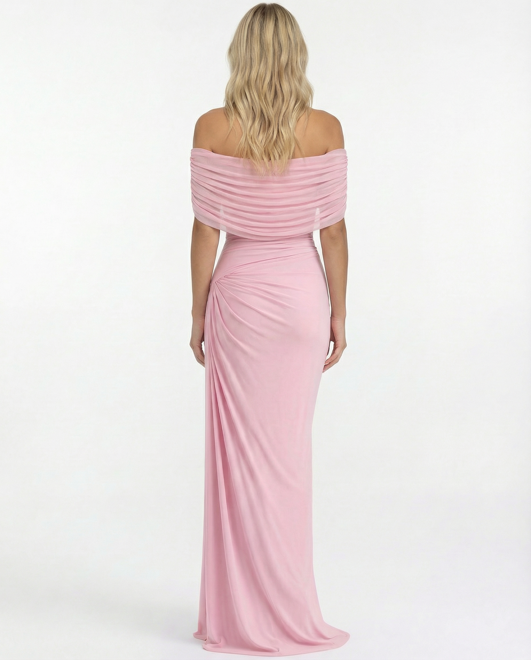 Elena Whitmore | Off Shoulder Maxi Evening Dress For Women